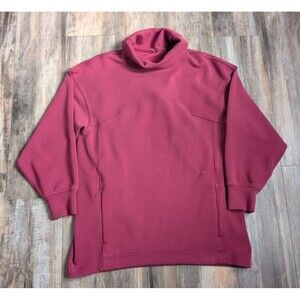 Lululemon Modal-Blend Turtleneck Tunic Deep Luxe Women's Size 8 LW3FLGS